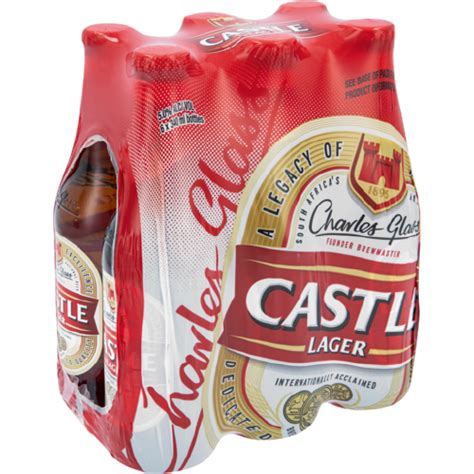 castle lager 6 pack price.